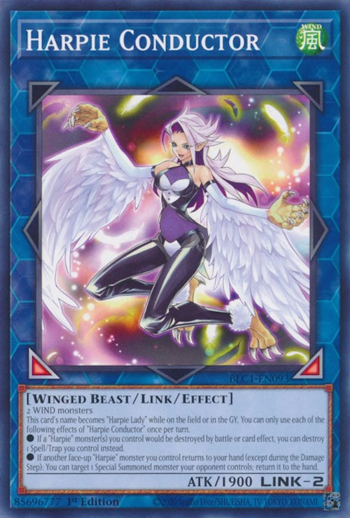 Harpie Conductor [BLC1-EN093] Common | Jomio and Rueliete's Cards and Comics