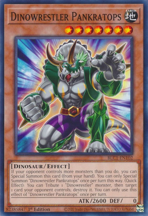 Dinowrestler Pankratops [BLC1-EN102] Common | Jomio and Rueliete's Cards and Comics