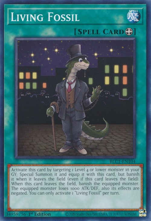 Living Fossil [BLC1-EN104] Common | Jomio and Rueliete's Cards and Comics