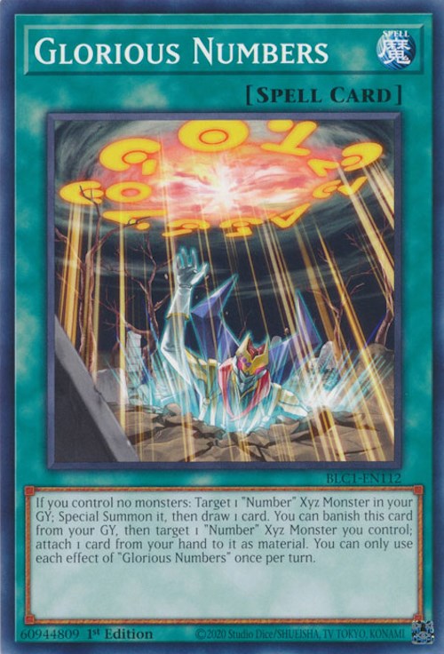 Glorious Numbers [BLC1-EN112] Common | Jomio and Rueliete's Cards and Comics