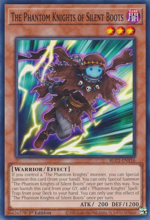 The Phantom Knights of Silent Boots [BLC1-EN116] Common | Jomio and Rueliete's Cards and Comics