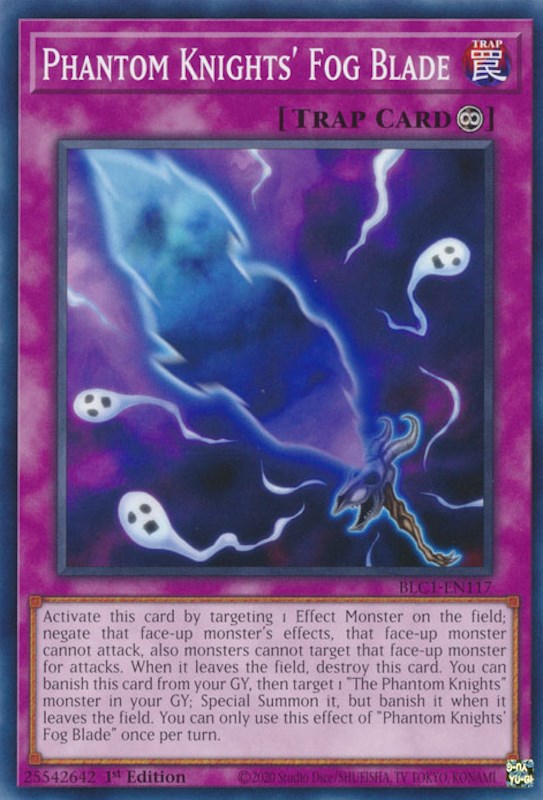 Phantom Knights' Fog Blade [BLC1-EN117] Common | Jomio and Rueliete's Cards and Comics