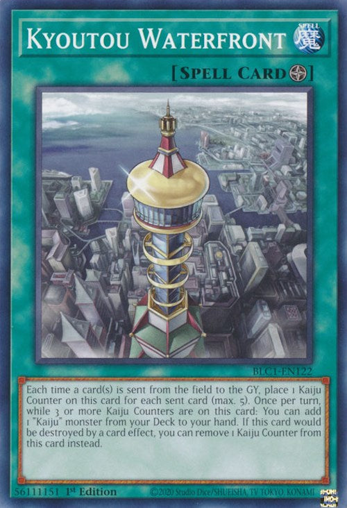 Kyoutou Waterfront [BLC1-EN122] Common | Jomio and Rueliete's Cards and Comics