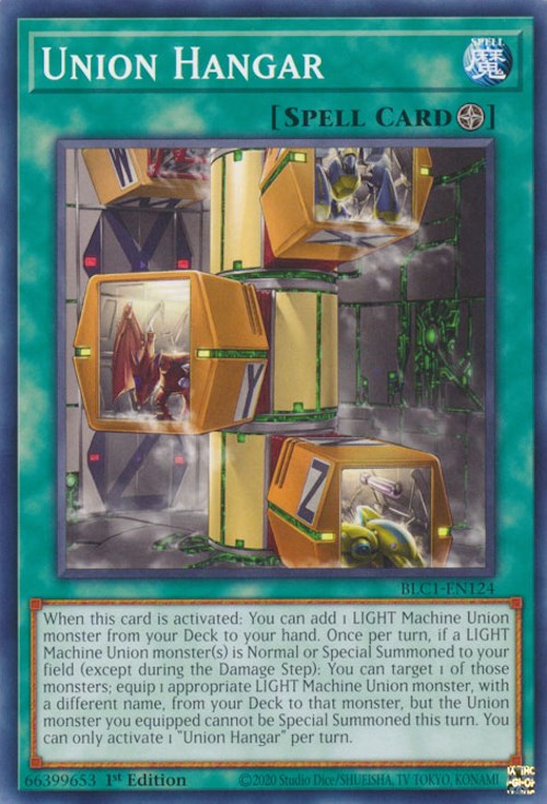 Union Hangar [BLC1-EN124] Common | Jomio and Rueliete's Cards and Comics