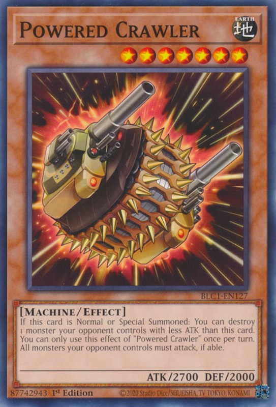 Powered Crawler [BLC1-EN127] Common | Jomio and Rueliete's Cards and Comics