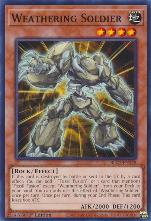 Weathering Soldier [BLC1-EN128] Common | Jomio and Rueliete's Cards and Comics