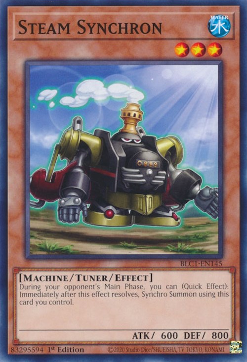 Steam Synchron [BLC1-EN145] Common | Jomio and Rueliete's Cards and Comics