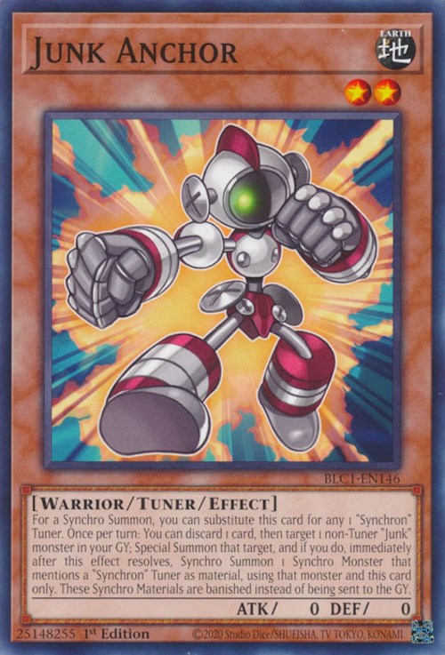 Junk Anchor [BLC1-EN146] Common | Jomio and Rueliete's Cards and Comics