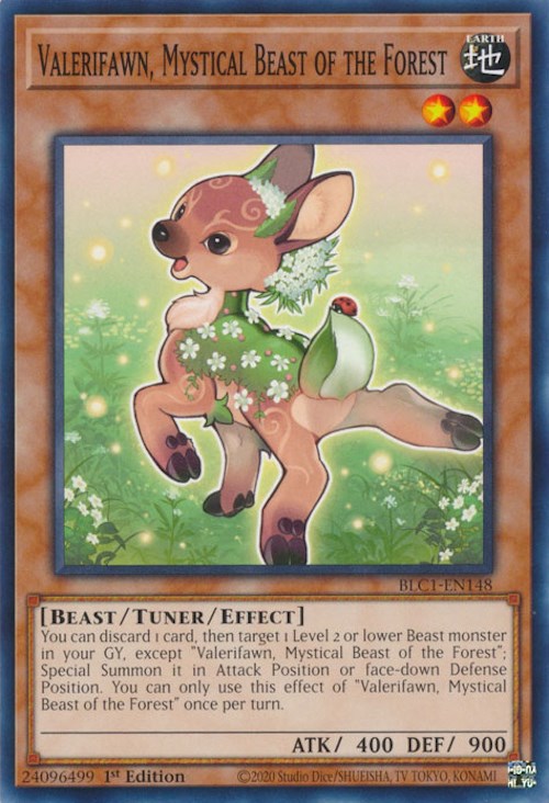 Valerifawn, Mystical Beast of the Forest [BLC1-EN148] Common | Jomio and Rueliete's Cards and Comics
