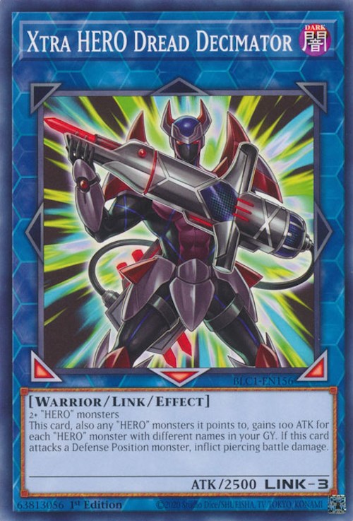 Xtra HERO Dread Decimator [BLC1-EN156] Common | Jomio and Rueliete's Cards and Comics