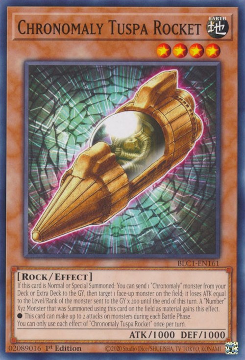 Chronomaly Tuspa Rocket [BLC1-EN161] Common | Jomio and Rueliete's Cards and Comics