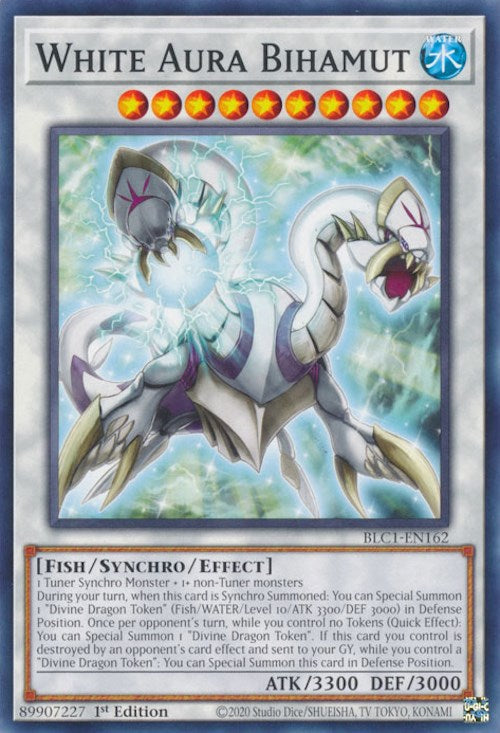 White Aura Bihamut [BLC1-EN162] Common | Jomio and Rueliete's Cards and Comics