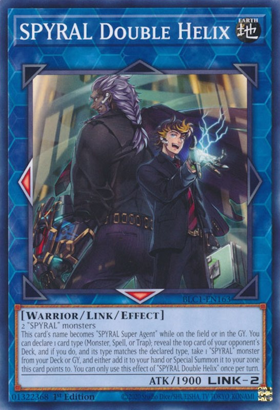 SPYRAL Double Helix [BLC1-EN163] Common | Jomio and Rueliete's Cards and Comics