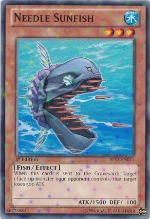 Needle Sunfish [SP13-EN011] Starfoil Rare | Jomio and Rueliete's Cards and Comics