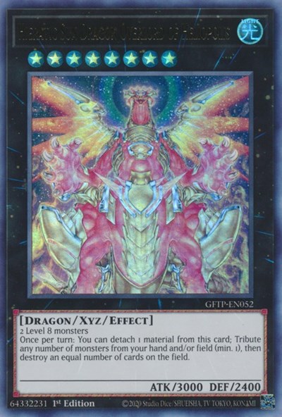 Hieratic Sun Dragon Overlord of Heliopolis [GFTP-EN052] Ultra rare | Jomio and Rueliete's Cards and Comics