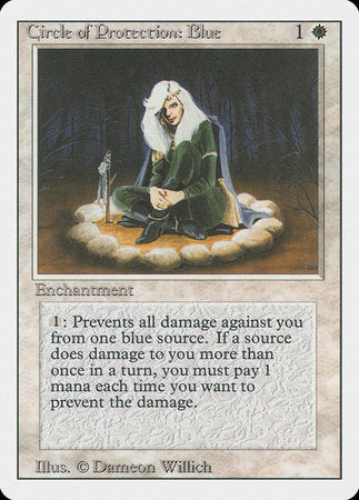 Circle of Protection: Blue [Revised Edition] | Jomio and Rueliete's Cards and Comics