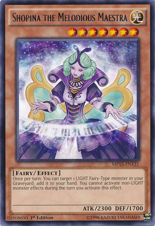 Shopina the Melodious Maestra [MP15-EN131] Rare | Jomio and Rueliete's Cards and Comics