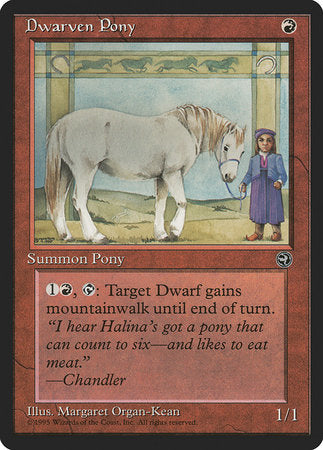 Dwarven Pony [Homelands] | Jomio and Rueliete's Cards and Comics