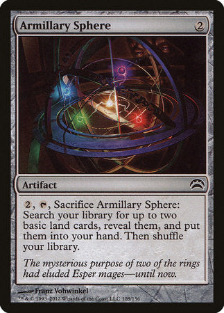 Armillary Sphere [Planechase 2012] | Jomio and Rueliete's Cards and Comics