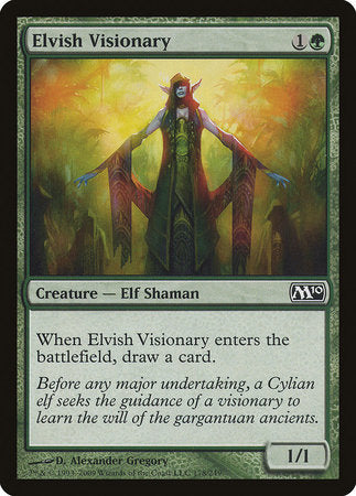 Elvish Visionary [Magic 2010] | Jomio and Rueliete's Cards and Comics
