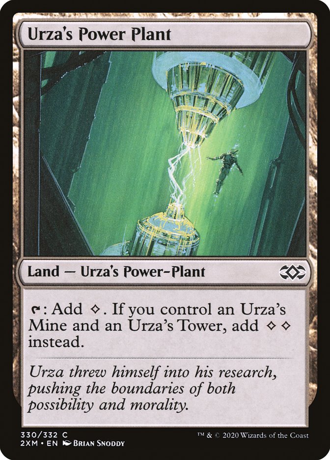 Urza's Power Plant [Double Masters] | Jomio and Rueliete's Cards and Comics