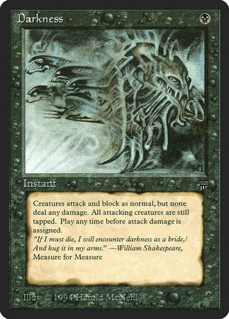 Darkness [Legends] | Jomio and Rueliete's Cards and Comics
