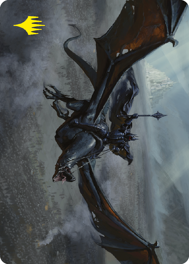Lord of the Nazgul Art Card (Gold-Stamped Signature) [The Lord of the Rings: Tales of Middle-earth Art Series] | Jomio and Rueliete's Cards and Comics