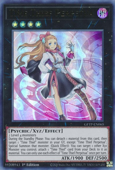 Time Thief Perpetua [GFTP-EN065] Ultra rare | Jomio and Rueliete's Cards and Comics