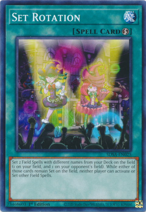 Set Rotation [SDSA-EN025] Common | Jomio and Rueliete's Cards and Comics