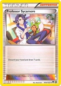 Professor Sycamore (107a/122) (Alternate Art Promo) [XY: BREAKpoint] | Jomio and Rueliete's Cards and Comics