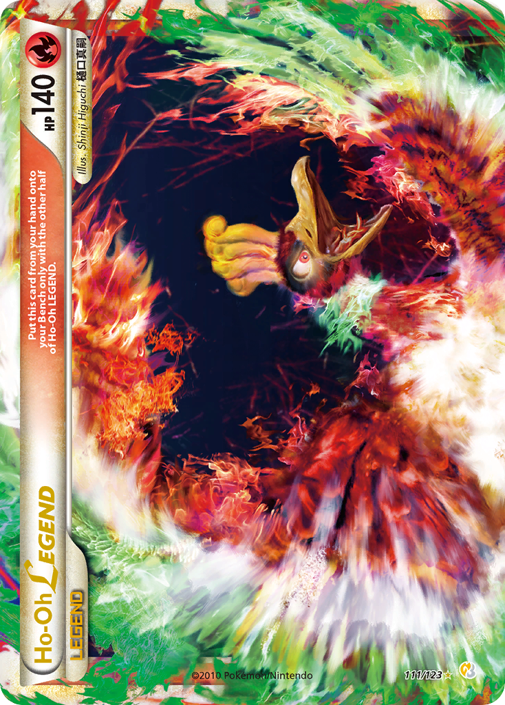 Ho-Oh LEGEND (111/123) [HeartGold & SoulSilver: Base Set] | Jomio and Rueliete's Cards and Comics