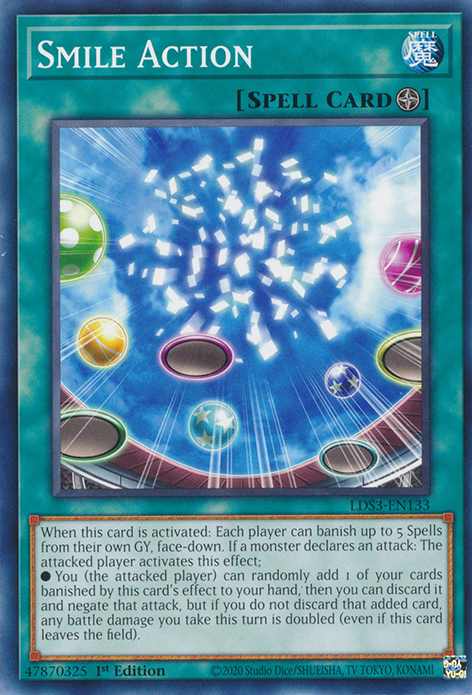 Smile Action [LDS3-EN133] Common | Jomio and Rueliete's Cards and Comics