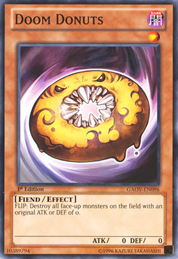 Doom Donuts [GAOV-EN096] Common | Jomio and Rueliete's Cards and Comics