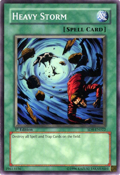 Heavy Storm [SD8-EN022] Common | Jomio and Rueliete's Cards and Comics