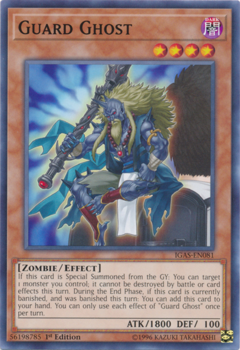 Guard Ghost [IGAS-EN081] Common | Jomio and Rueliete's Cards and Comics