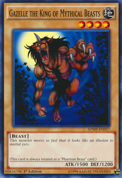 Gazelle the King of Mythical Beasts [SDMY-EN017] Common | Jomio and Rueliete's Cards and Comics