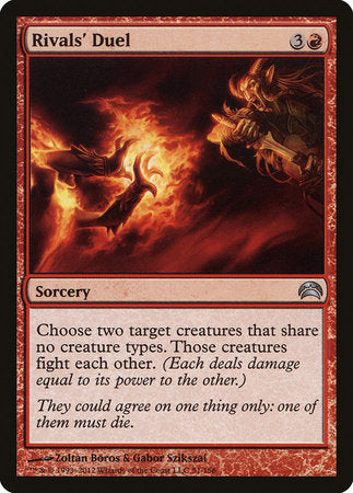 Rivals' Duel [Planechase 2012] | Jomio and Rueliete's Cards and Comics