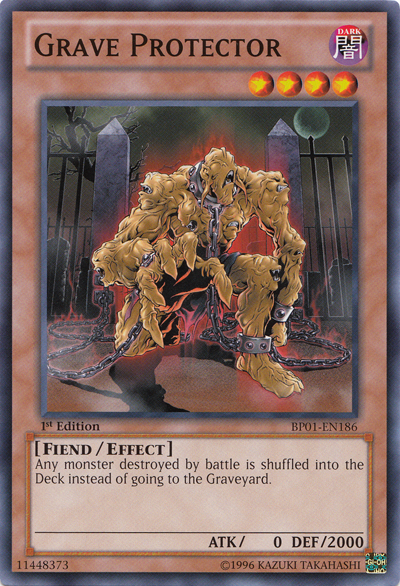 Grave Protector [BP01-EN186] Common | Jomio and Rueliete's Cards and Comics
