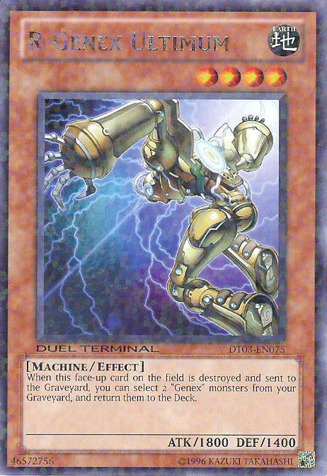 R-Genex Ultimum [DT03-EN075] Rare | Jomio and Rueliete's Cards and Comics