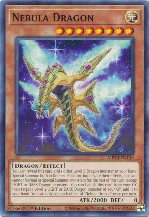 Nebula Dragon [MP20-EN159] Common | Jomio and Rueliete's Cards and Comics