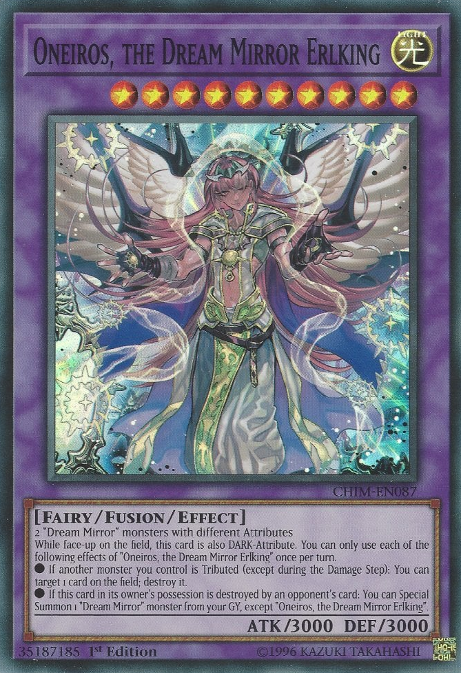 Oneiros, the Dream Mirror Erlking [CHIM-EN087] Super Rare | Jomio and Rueliete's Cards and Comics