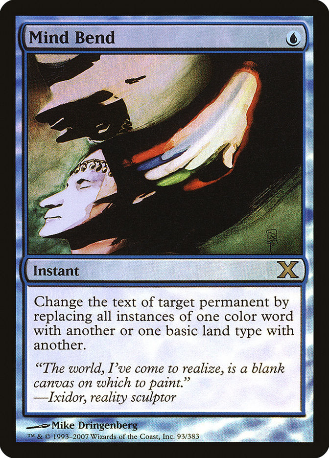 Mind Bend (Premium Foil) [Tenth Edition] | Jomio and Rueliete's Cards and Comics