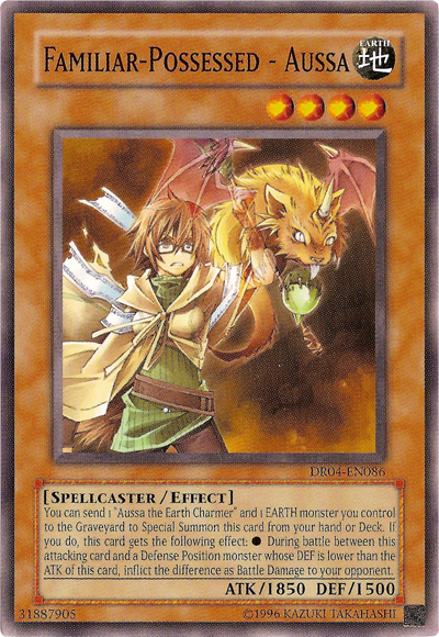 Familiar-Possessed - Aussa [DR04-EN086] Common | Jomio and Rueliete's Cards and Comics