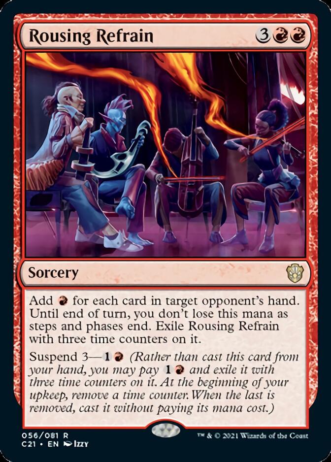 Rousing Refrain [Commander 2021] | Jomio and Rueliete's Cards and Comics