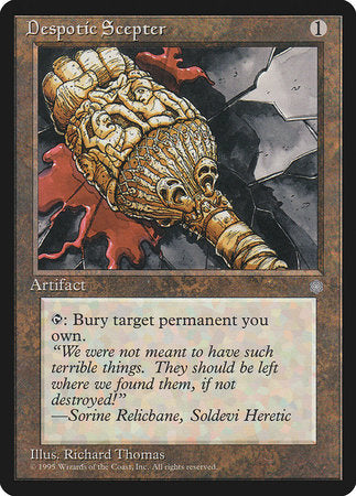 Despotic Scepter [Ice Age] | Jomio and Rueliete's Cards and Comics