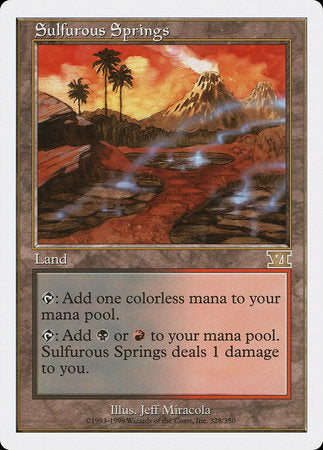 Sulfurous Springs [Classic Sixth Edition] | Jomio and Rueliete's Cards and Comics