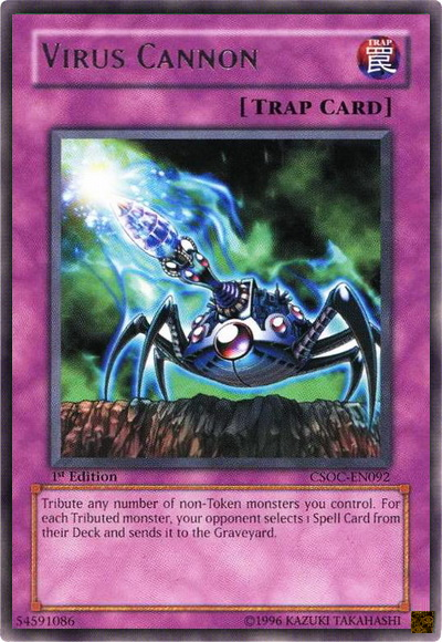 Virus Cannon [CSOC-EN092] Rare | Jomio and Rueliete's Cards and Comics
