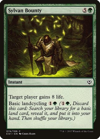 Sylvan Bounty [Archenemy: Nicol Bolas] | Jomio and Rueliete's Cards and Comics