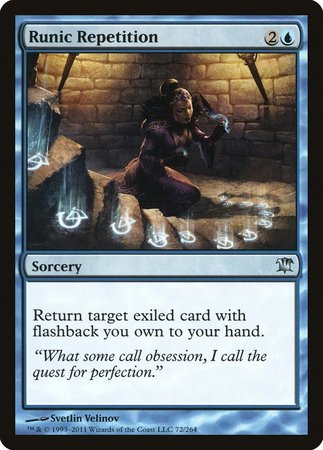 Runic Repetition [Innistrad] | Jomio and Rueliete's Cards and Comics