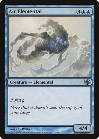 Air Elemental [Duel Decks: Jace vs. Chandra] | Jomio and Rueliete's Cards and Comics
